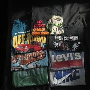 Toddler bundle short sleeve shirts